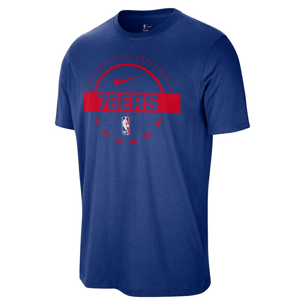 Philadelphia 76ers Authentic Practice T-Shirt Royal - NBA