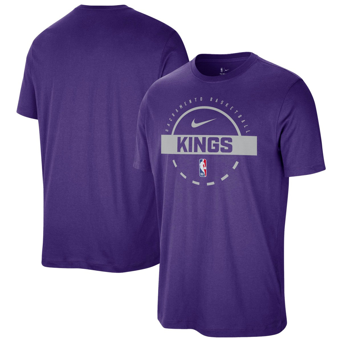 Sacramento Kings Authentic Practice T-Shirt Purple - NBA