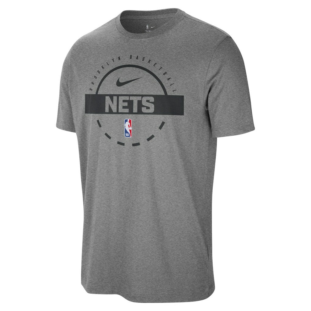 Brooklyn Nets Authentic Practice T-Shirt Charcoal - NBA
