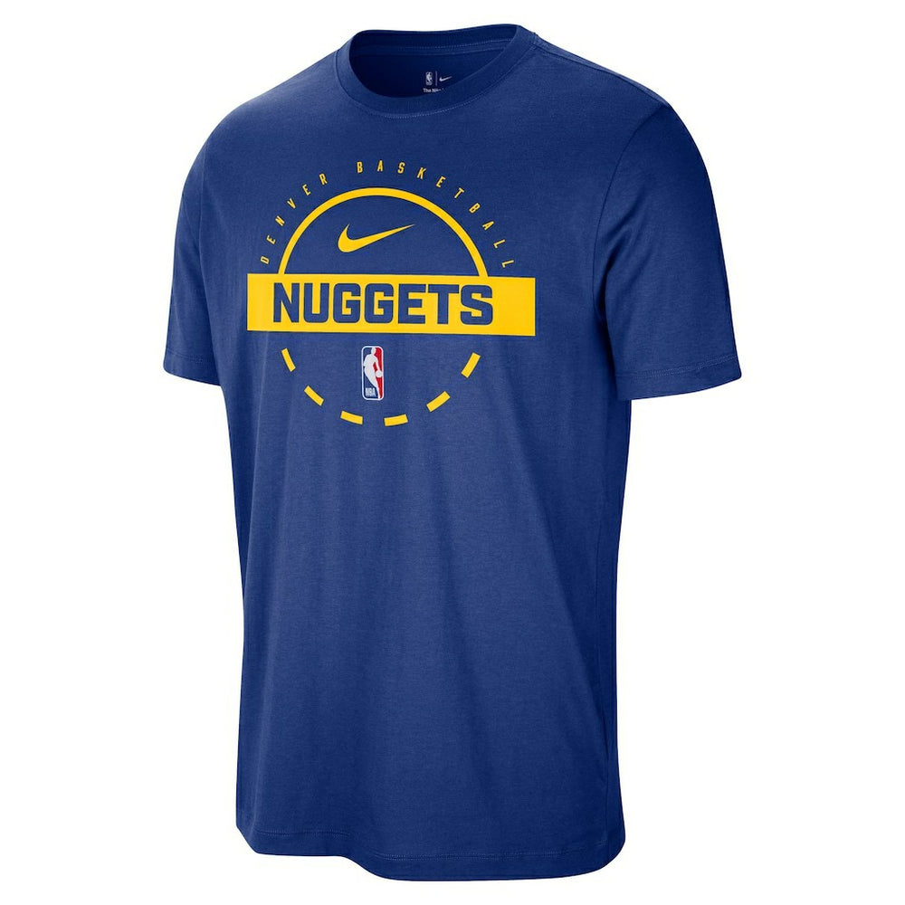 Denver Nuggets Authentic Practice T-Shirt Blue - NBA