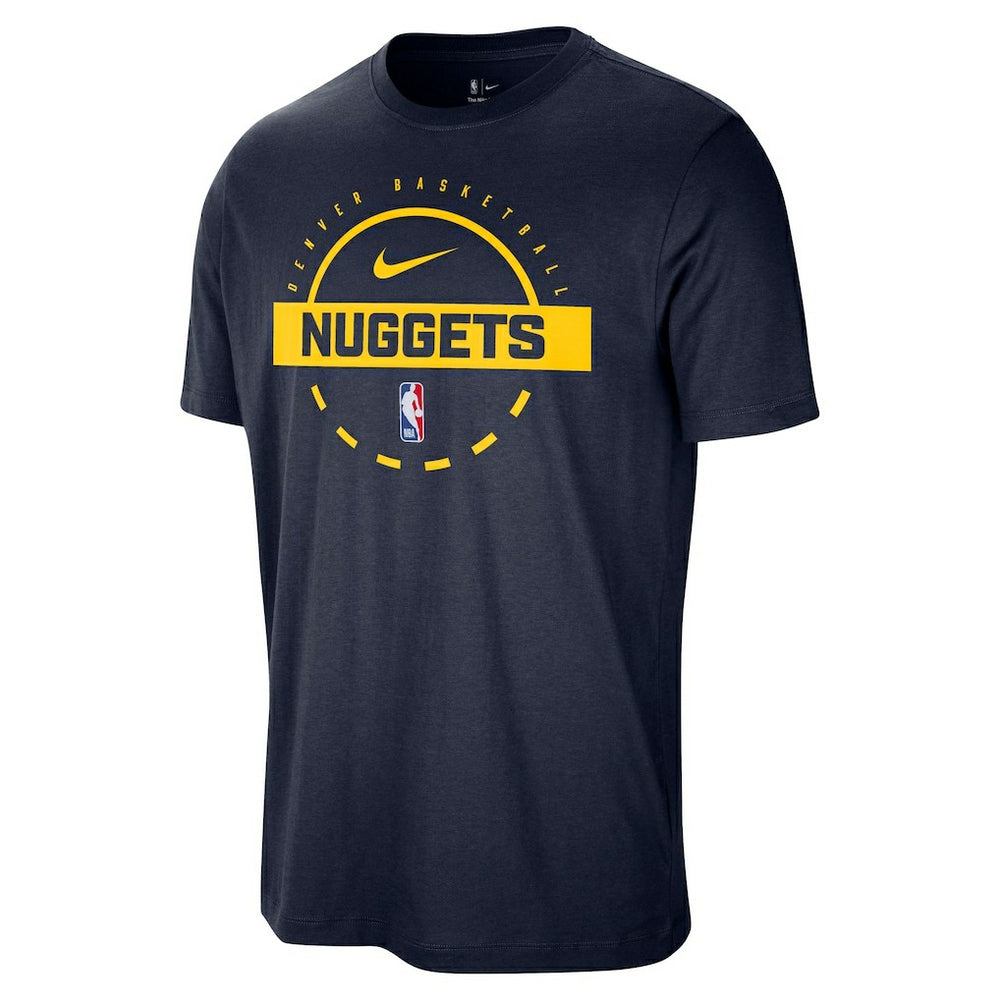 Denver Nuggets Authentic Practice T-Shirt Navy - NBA