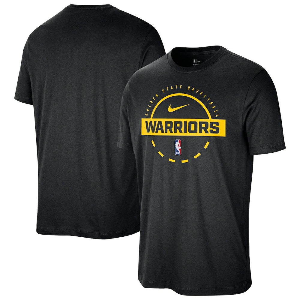 Golden State Warriors Authentic Practice T-Shirt Black - NBA