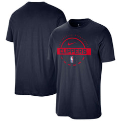 LA Clippers Authentic Practice T-Shirt Navy - NBA