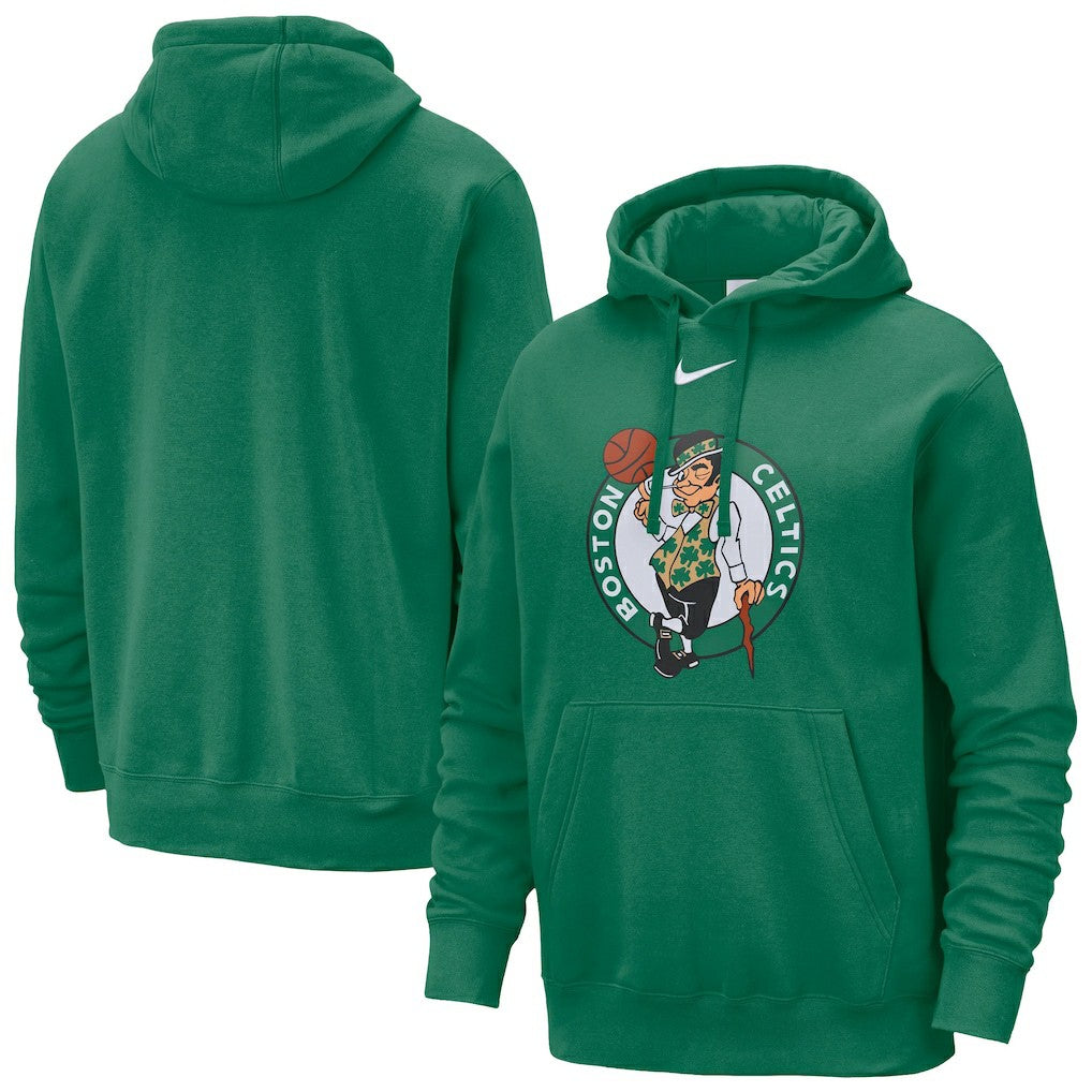 Boston Celtics Essential Logo Club Pullover Hoodie Kelly Green - NBA