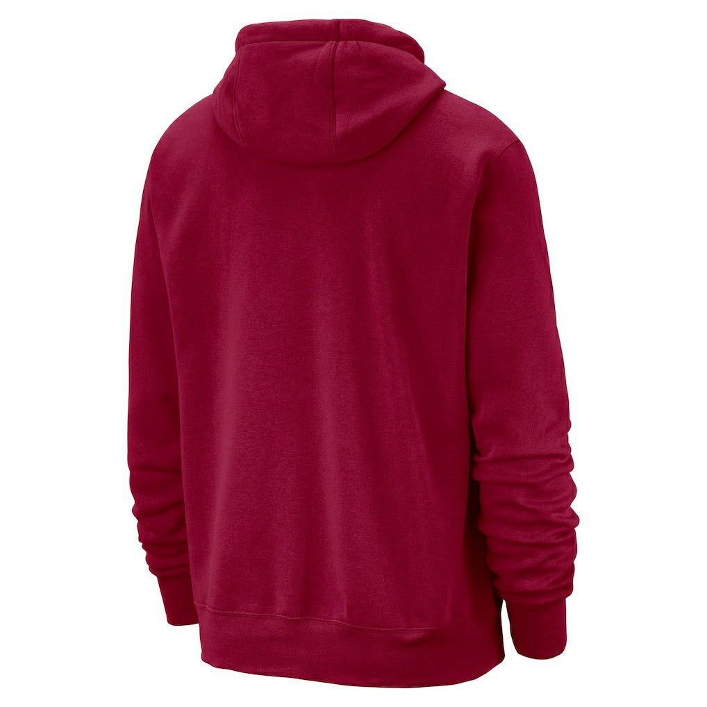 Cleveland Cavaliers Essential Logo Club Pullover Hoodie Wine - NBA