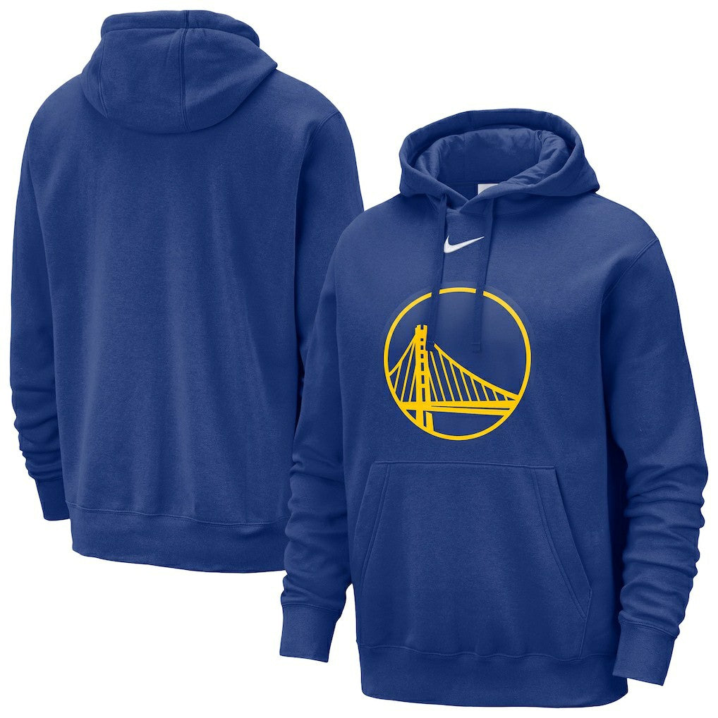 Golden State Warriors Essential Logo Club Pullover Hoodie Royal - NBA