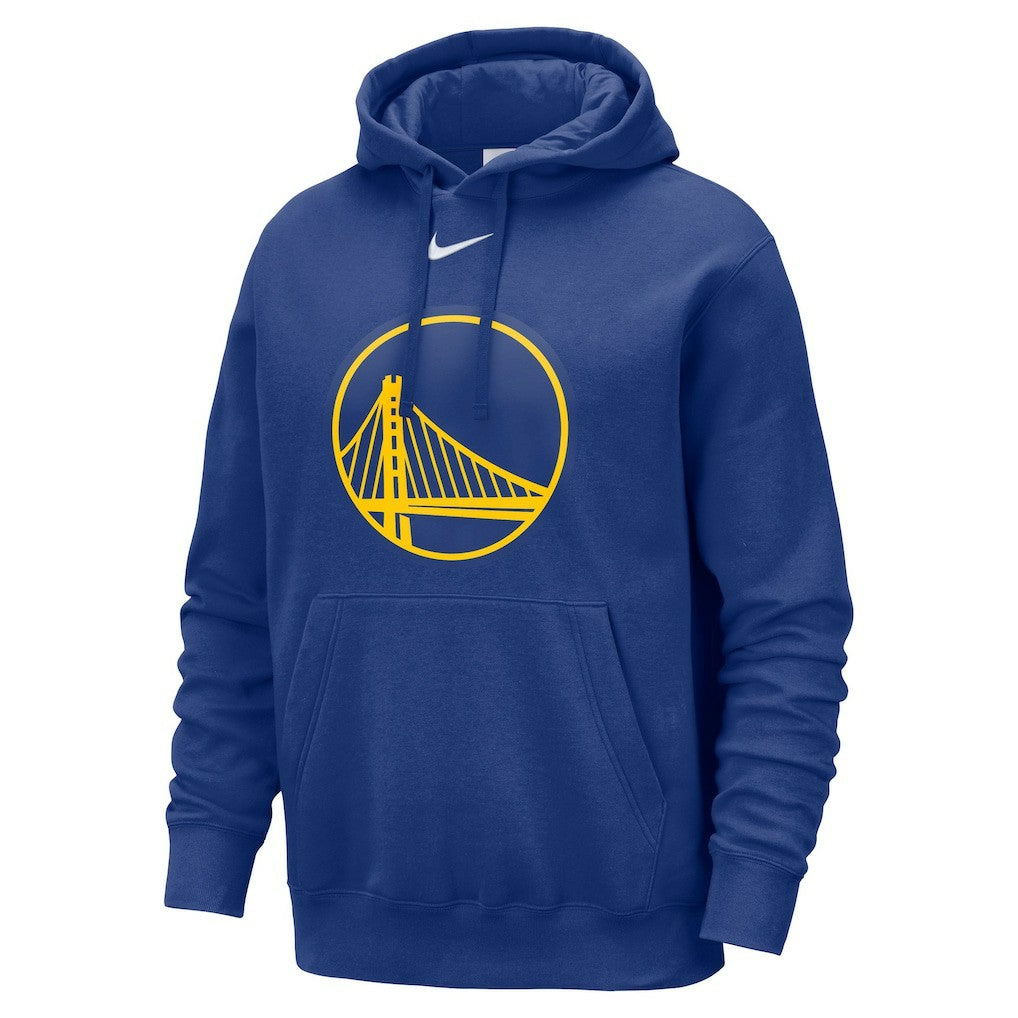 Golden State Warriors Essential Logo Club Pullover Hoodie Royal - NBA