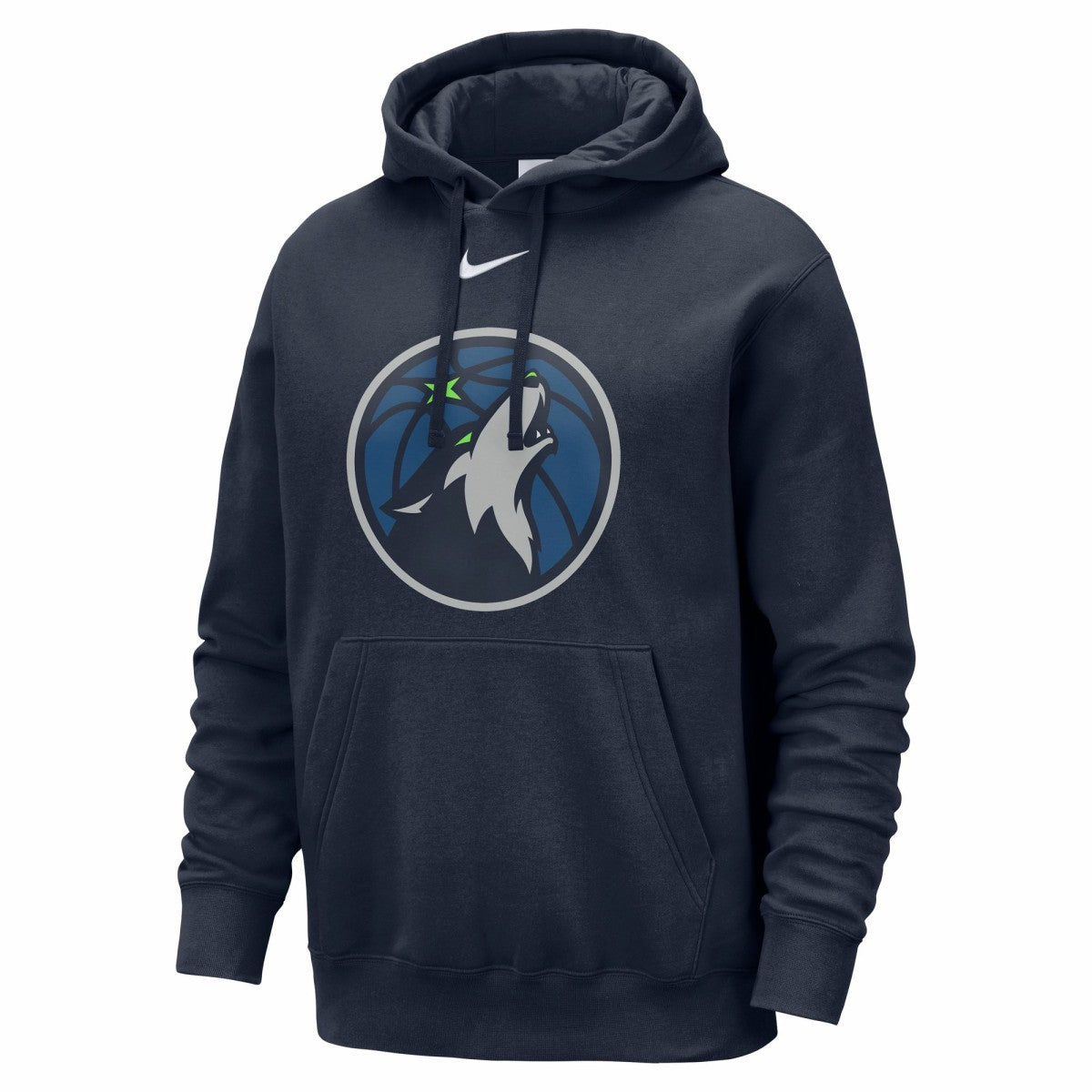 Minnesota Timberwolves Essential Logo Club Pullover Hoodie Navy - NBA