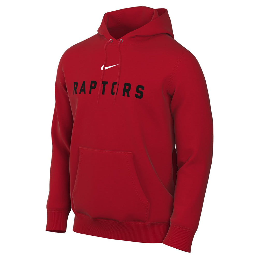 Toronto Raptors Sportswear Essential Wordmark Club Hoodie Red - NBA