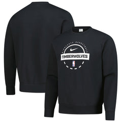 Minnesota Timberwolves 2025/26 Authentic Practice Club Sweatshirt Black - NBA