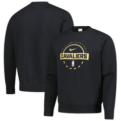 Cleveland Cavaliers 2025/26 Authentic Practice Club Sweatshirt Black - NBA