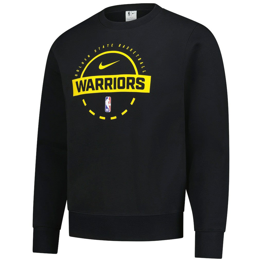 Golden State Warriors 2025/26 Authentic Practice Club Sweatshirt Black - NBA