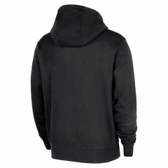 New York Knicks 2025/26 Authentic Practice Club Pullover Hoodie Black - NBA