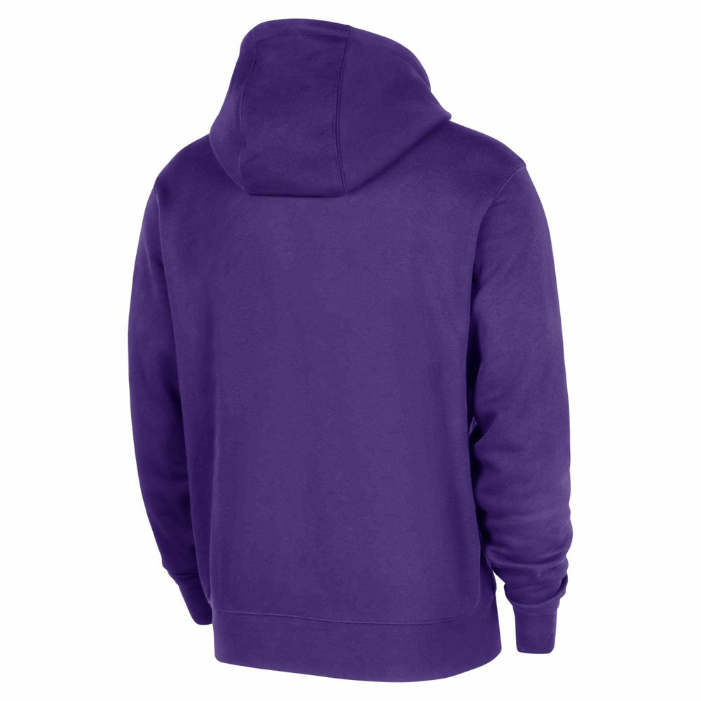 Los Angeles Lakers 2025/26 Authentic Practice Club Pullover Hoodie Purple - NBA