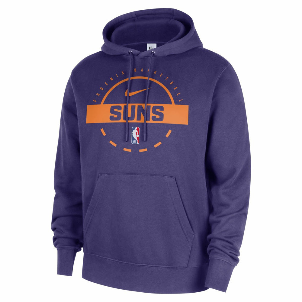 Phoenix Suns 2025/26 Authentic Practice Club Pullover Hoodie Purple - NBA