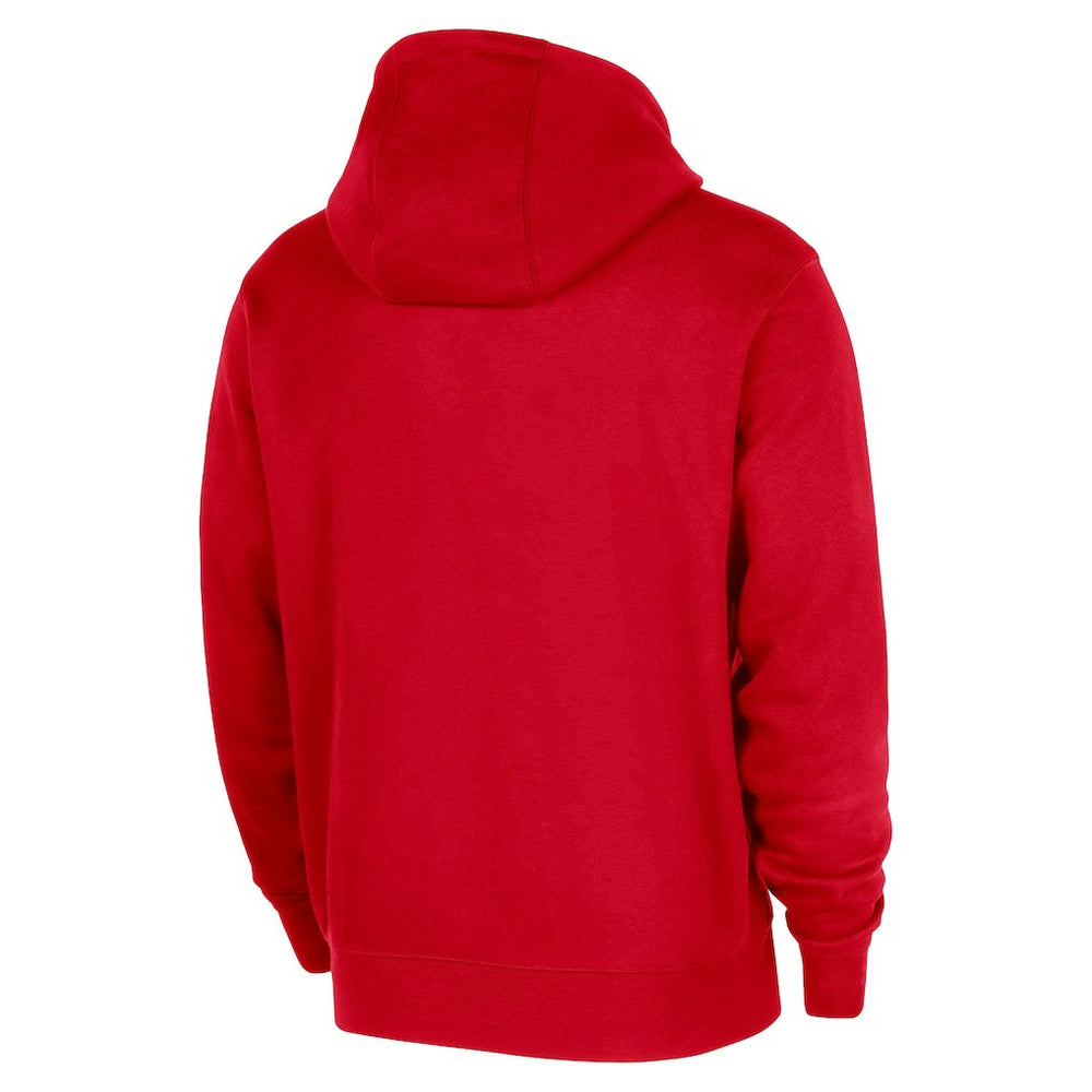 Houston Rockets 2025/26 Authentic Practice Club Pullover Hoodie Red - NBA