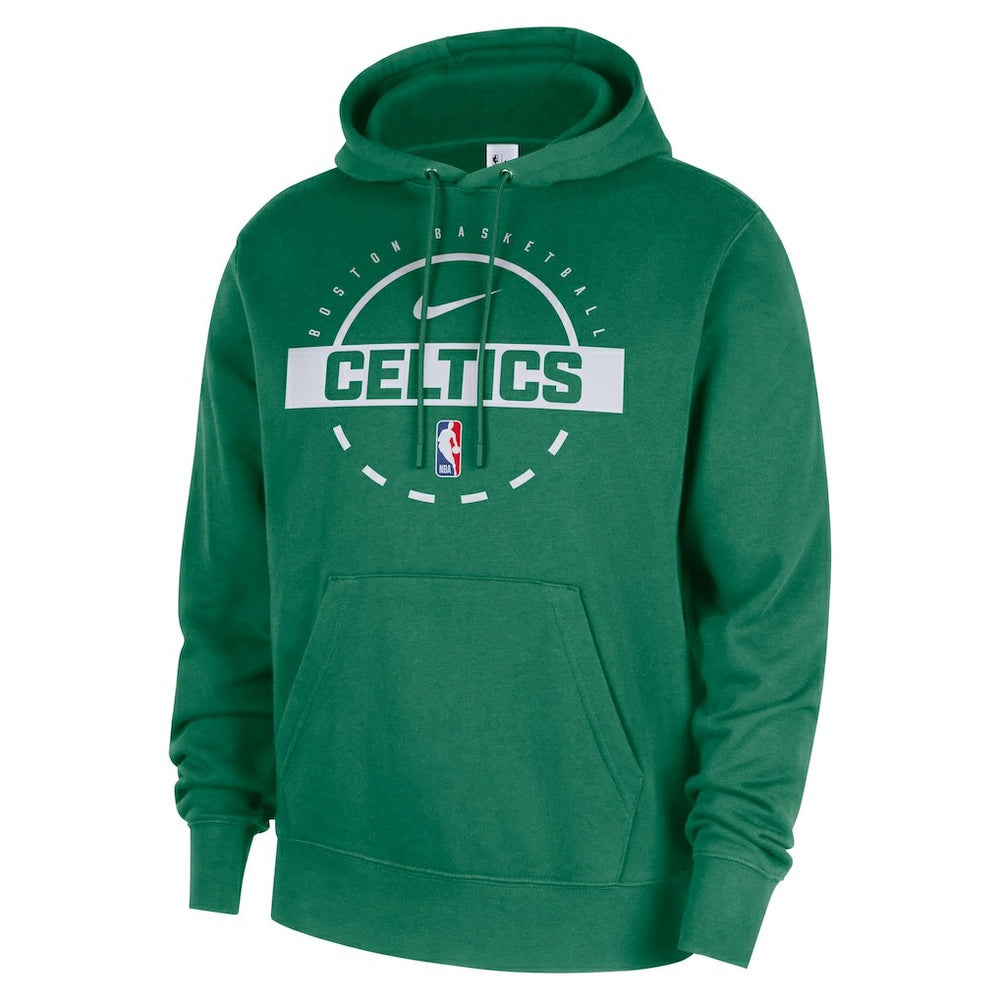 Boston Celtics 2025/26 Authentic Practice Club Pullover Hoodie Kelly Green - NBA