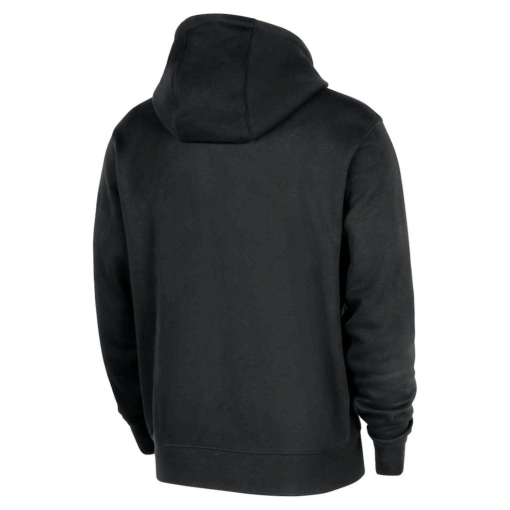 Atlanta Hawks 2025/26 Authentic Practice Club Pullover Hoodie Black - NBA