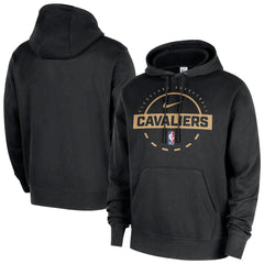 Cleveland Cavaliers 2025/26 Authentic Practice Club Pullover Hoodie Black - NBA