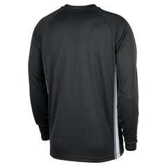 Brooklyn Nets 2025/26 Authentic Pre-Game Legend Dri-FIT Long Sleeve Shooting Shirt Black - NBA