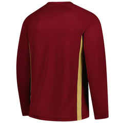 Cleveland Cavaliers 2025/26 Authentic Pre-Game Legend Dri-FIT Long Sleeve Shooting Shirt Wine - NBA