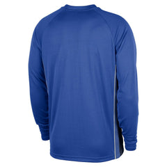 Dallas Mavericks 2025/26 Authentic Pre-Game Legend Dri-FIT Long Sleeve Shooting Shirt Blue - NBA