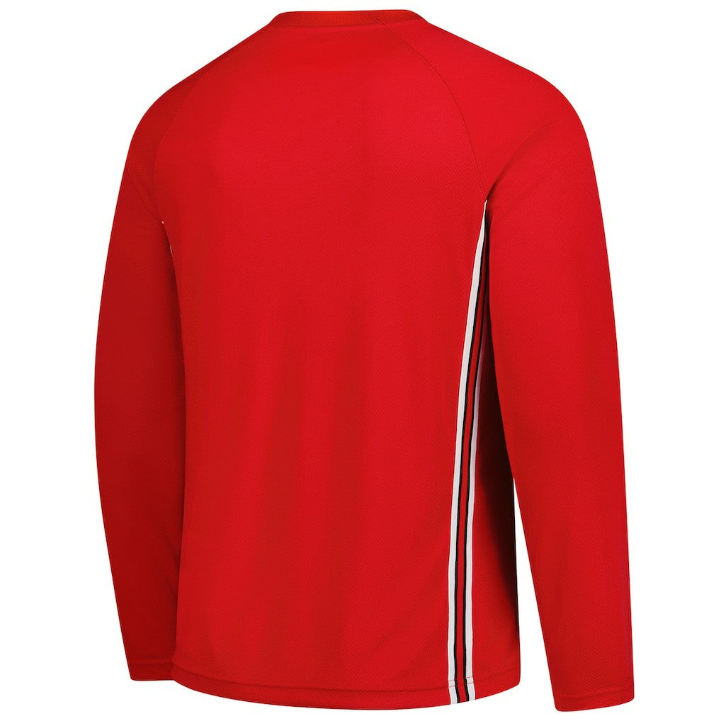 Chicago Bulls 2025/26 Authentic Pre-Game Legend Dri-FIT Long Sleeve Shooting Shirt Red - NBA
