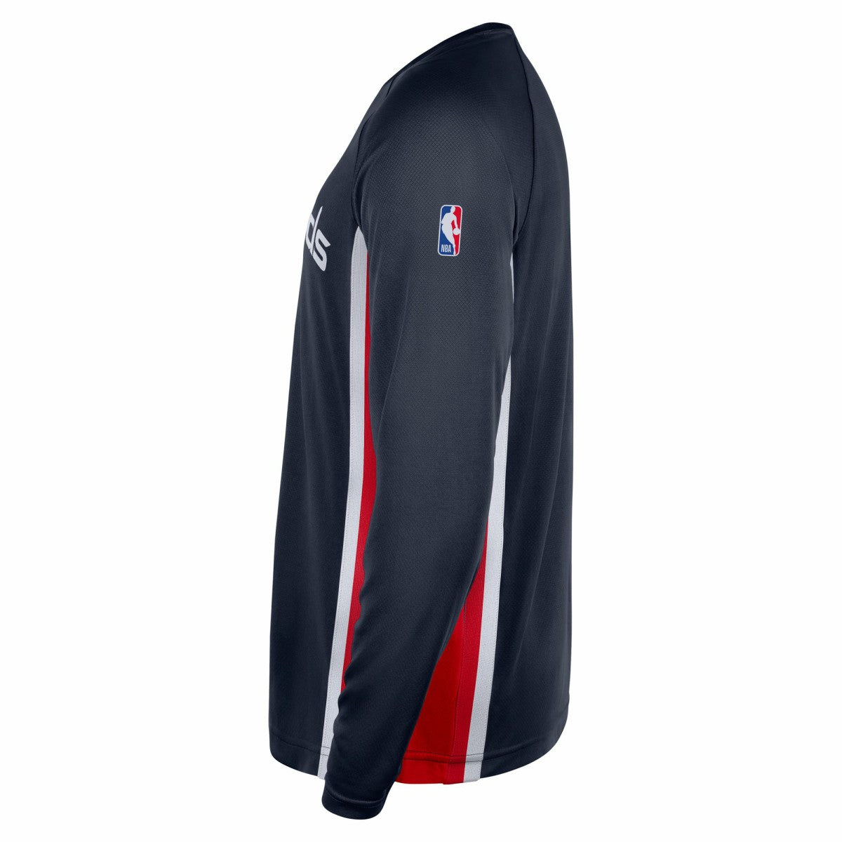 Washington Wizards 2025/26 Authentic Pre-Game Legend Dri-FIT Long Sleeve Shooting Shirt Navy - NBA