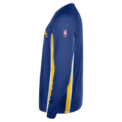 Golden State Warriors 2025/26 Authentic Pre-Game Legend Dri-FIT Long Sleeve Shooting Shirt Royal - NBA