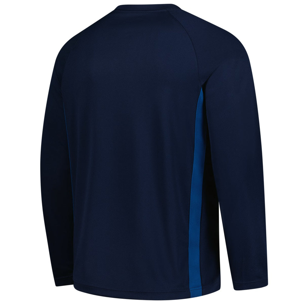 Minnesota Timberwolves 2025/26 Authentic Pre-Game Legend Dri-FIT Long Sleeve Shooting Shirt Navy - NBA