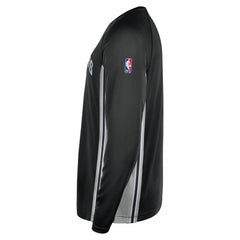 San Antonio Spurs 2025/26 Authentic Pre-Game Legend Dri-FIT Long Sleeve Shooting Shirt Black - NBA