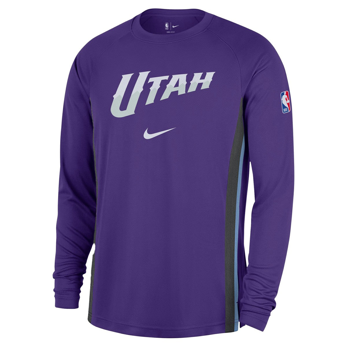 Utah Jazz 2025/26 Authentic Pre-Game Legend Dri-FIT Long Sleeve Shooting Shirt Purple - NBA