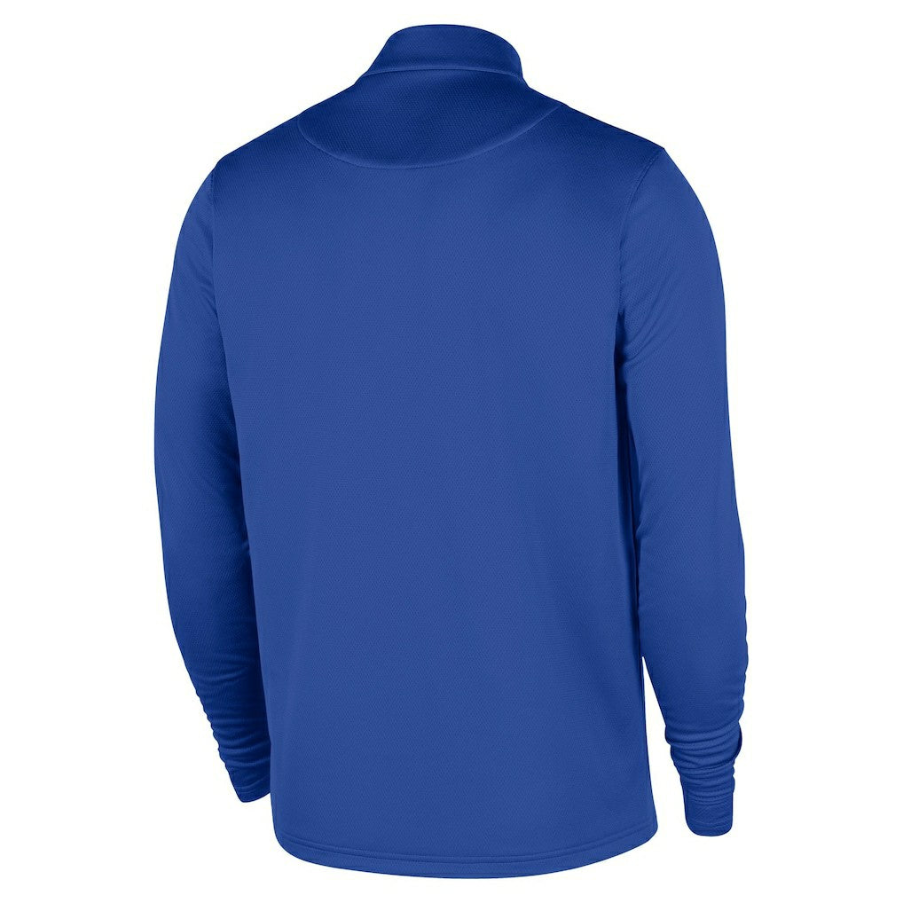 Dallas Mavericks 2025/26 Authentic Coaches Quarter-Zip Dri-Fit Top Royal - NBA