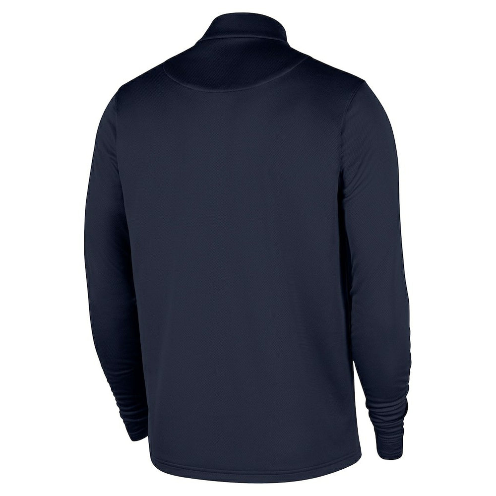 Denver Nuggets 2025/26 Authentic Coaches Quarter-Zip Dri-Fit Top Navy - NBA