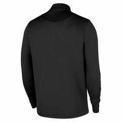 New York Knicks 2025/26 Authentic Coaches Quarter-Zip Dri-Fit Top Black - NBA