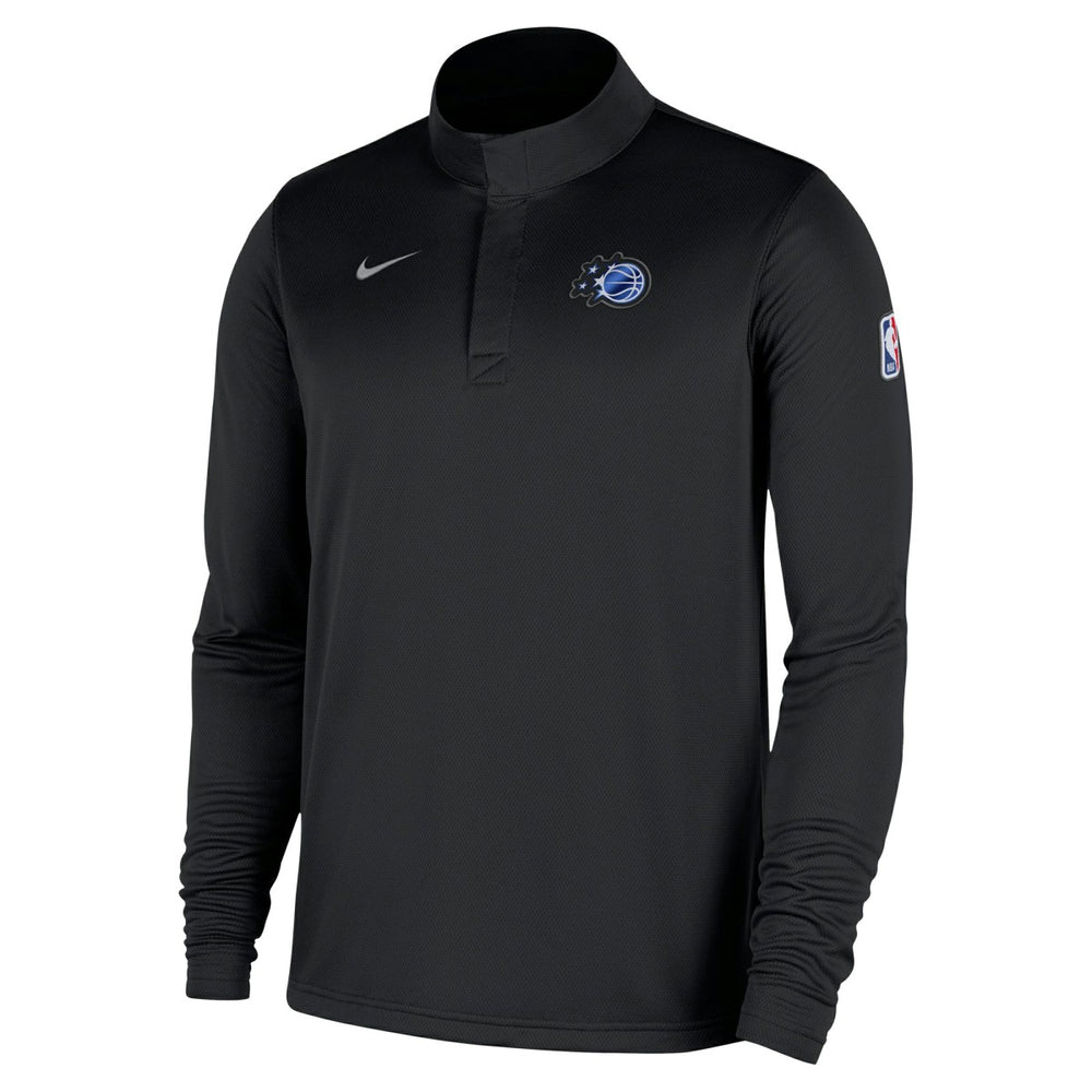 Orlando Magic 2025/26 Authentic Coaches Quarter-Zip Dri-Fit Top Black - NBA