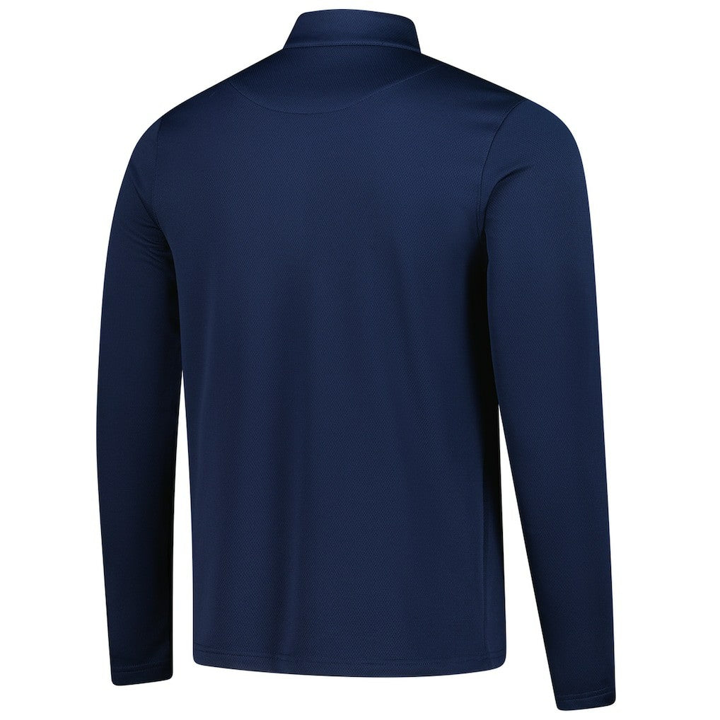 Indiana Pacers 2025/26 Authentic Coaches Quarter-Zip Dri-Fit Top Navy - NBA