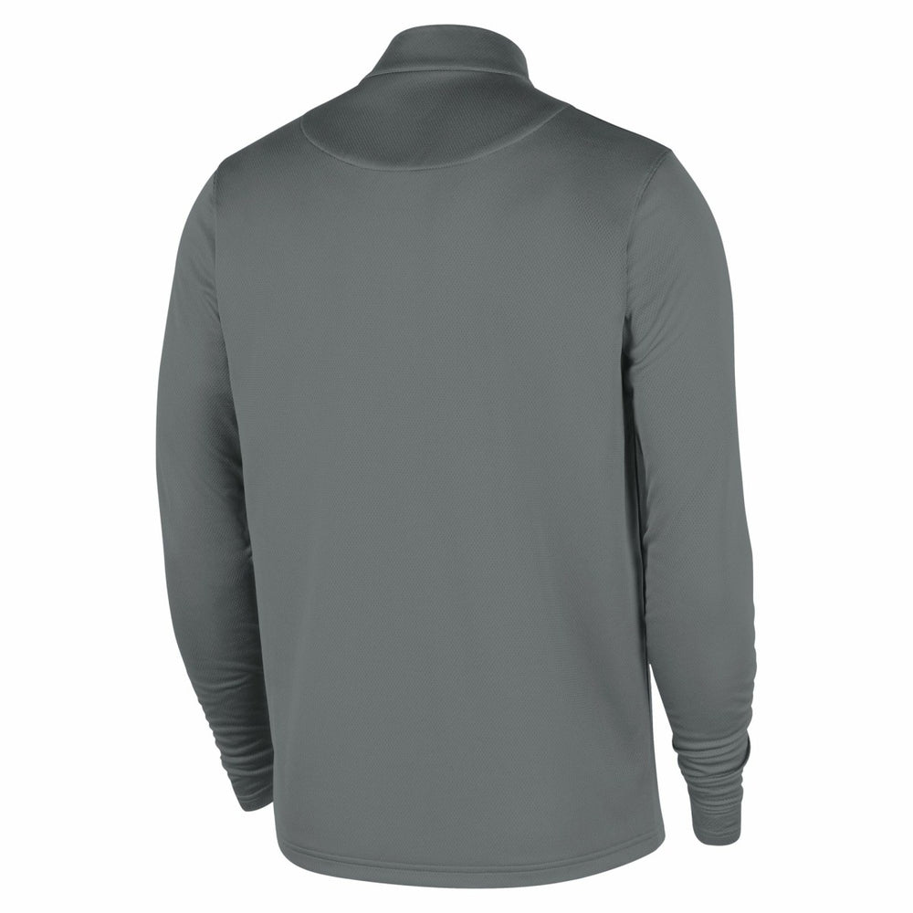 San Antonio Spurs 2025/26 Authentic Coaches Quarter-Zip Dri-Fit Top Silver - NBA
