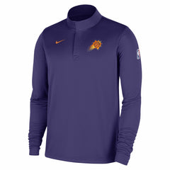 Phoenix Suns 2025/26 Authentic Coaches Quarter-Zip Dri-Fit Top Purple - NBA