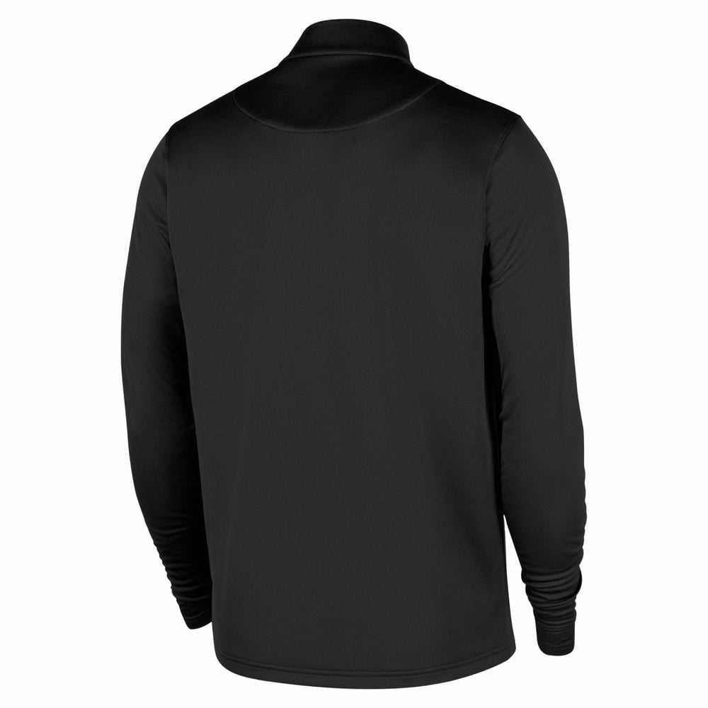 Milwaukee Bucks 2025/26 Authentic Coaches Quarter-Zip Dri-Fit Top Black - NBA