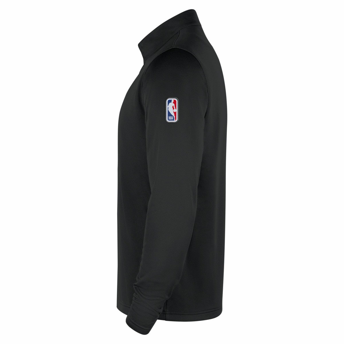 Milwaukee Bucks 2025/26 Authentic Coaches Quarter-Zip Dri-Fit Top Black - NBA