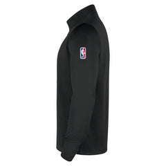 Milwaukee Bucks 2025/26 Authentic Coaches Quarter-Zip Dri-Fit Top Black - NBA