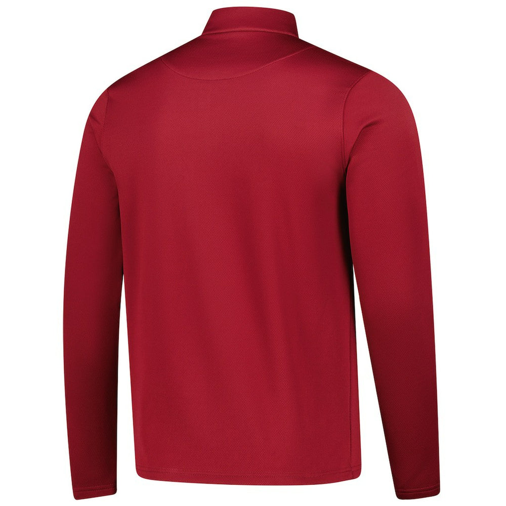Cleveland Cavaliers 2025/26 Authentic Coaches Quarter-Zip Dri-Fit Top Wine - NBA