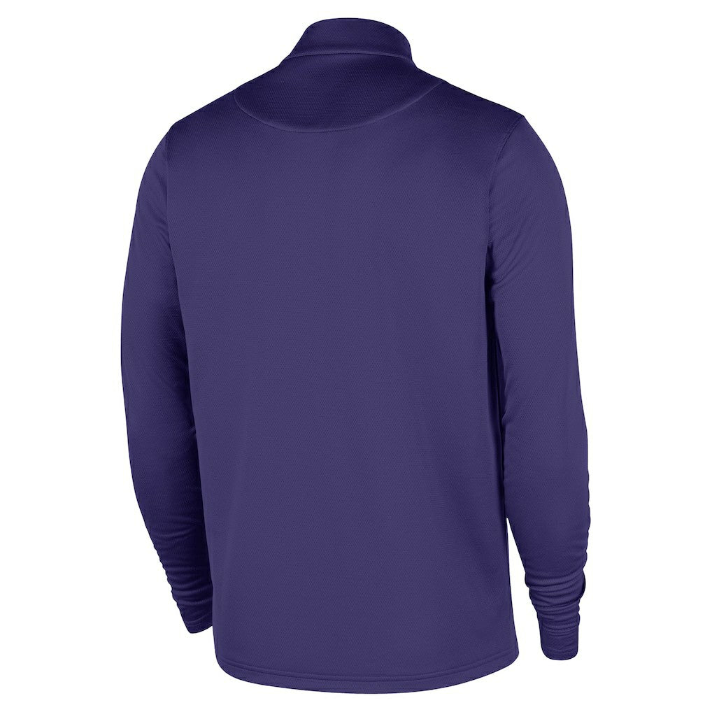 Charlotte Hornets 2025/26 Authentic Coaches Quarter-Zip Dri-Fit Top Purple - NBA