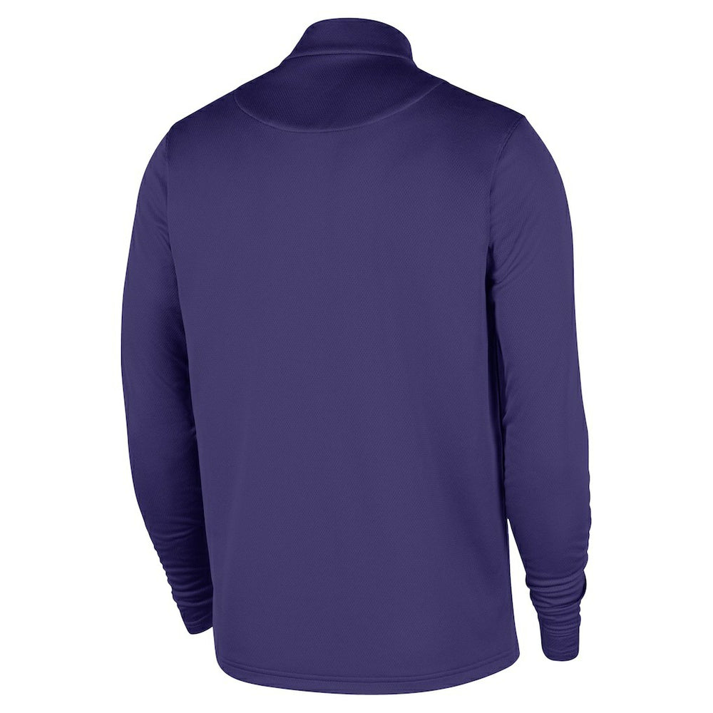Charlotte Hornets 2025/26 Authentic Coaches Quarter-Zip Dri-Fit Top Purple - NBA