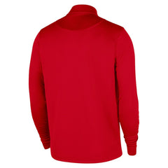 Chicago Bulls 2025/26 Authentic Coaches Quarter-Zip Dri-Fit Top Red - NBA