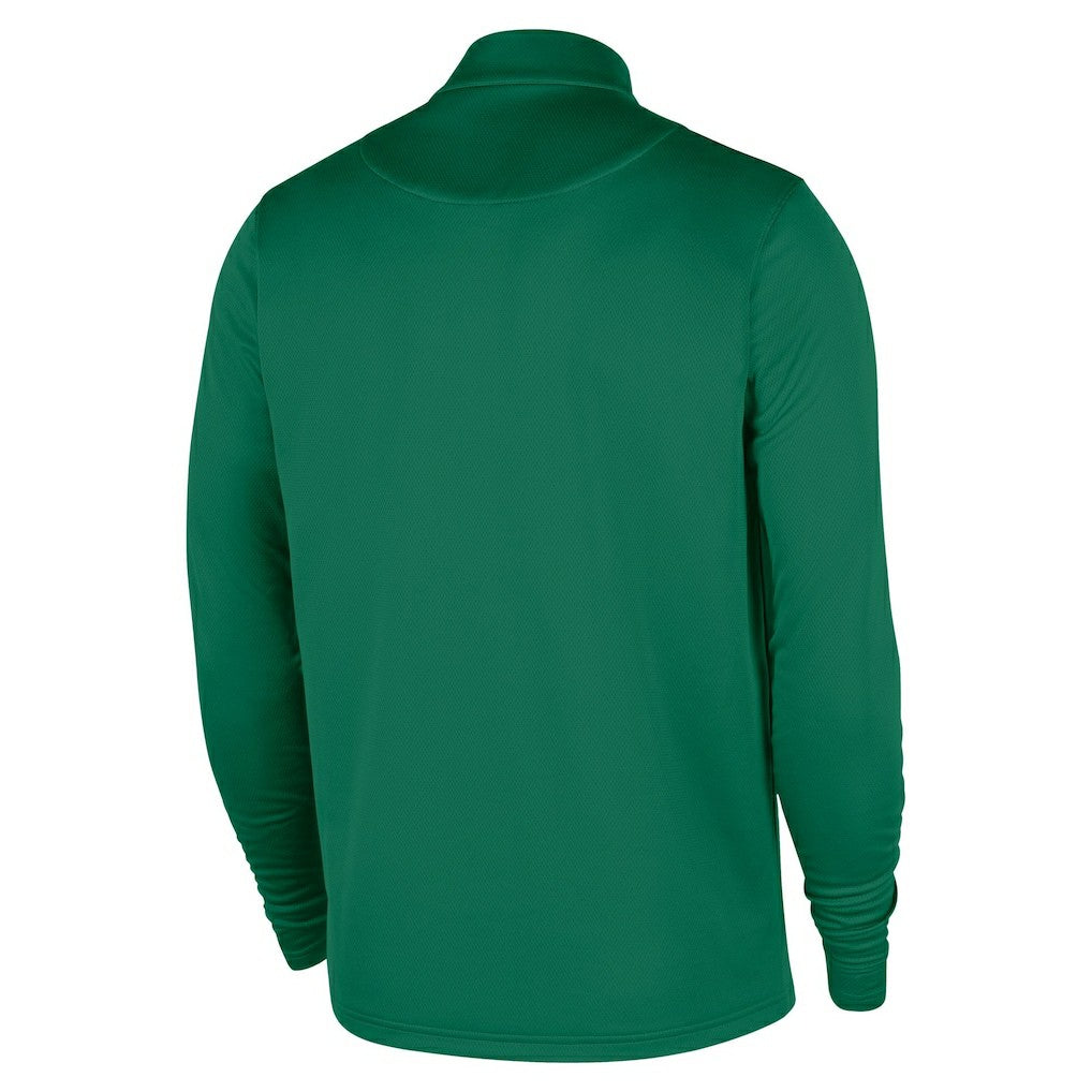 Boston Celtics 2025/26 Authentic Coaches Quarter-Zip Dri-Fit Top Kelly Green - NBA