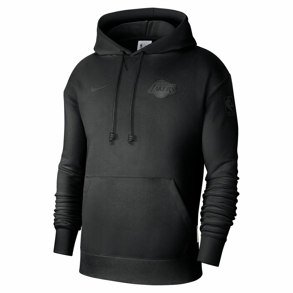 Los Angeles Lakers Men's Authentic Travel Standard Issue Dri-Fit Hoodie Black - NBA