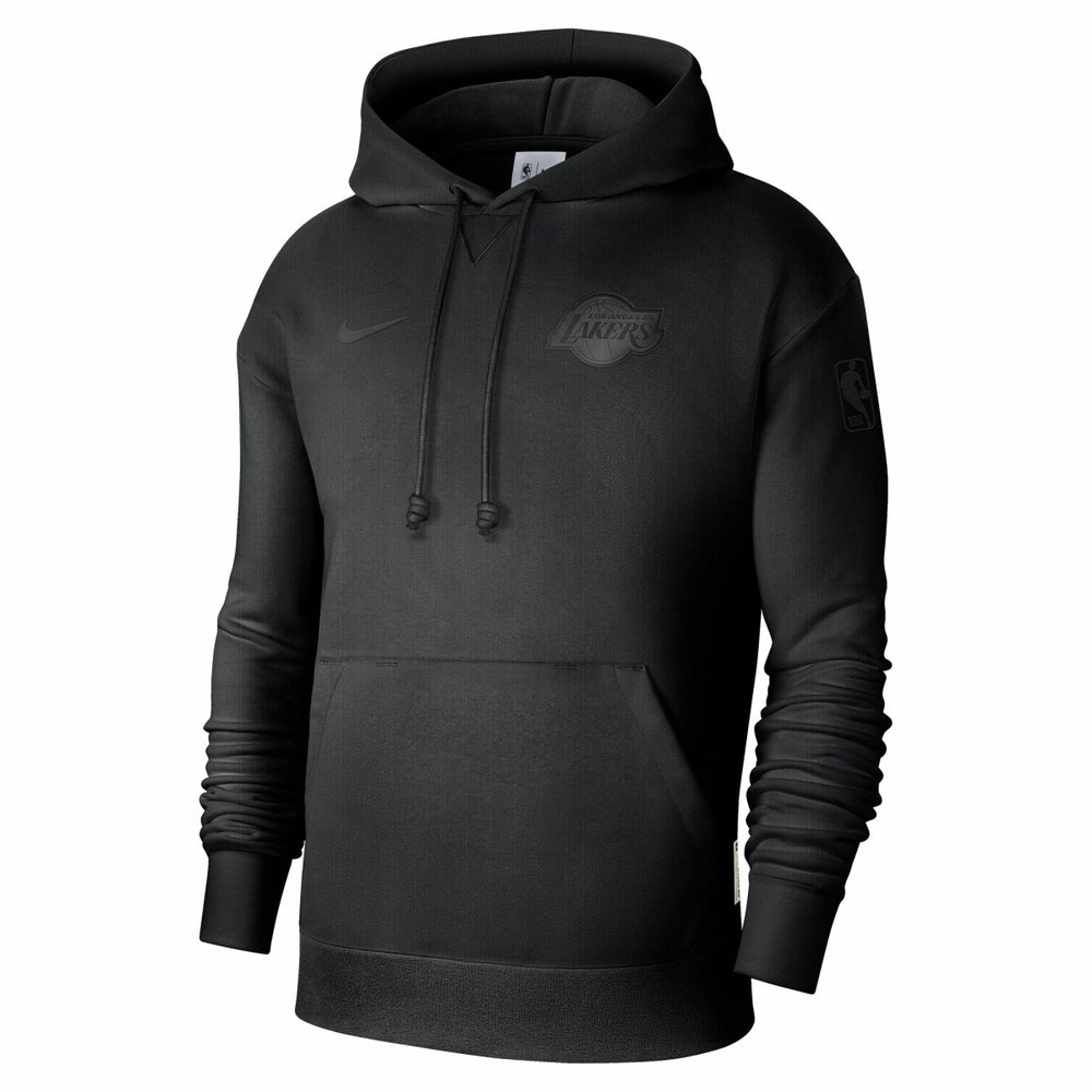 Los Angeles Lakers Men's Authentic Travel Standard Issue Dri-Fit Hoodie Black - NBA