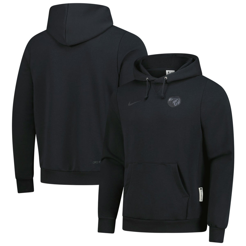 Minnesota Timberwolves Men's Authentic Travel Standard Issue Dri-Fit Hoodie Black - NBA